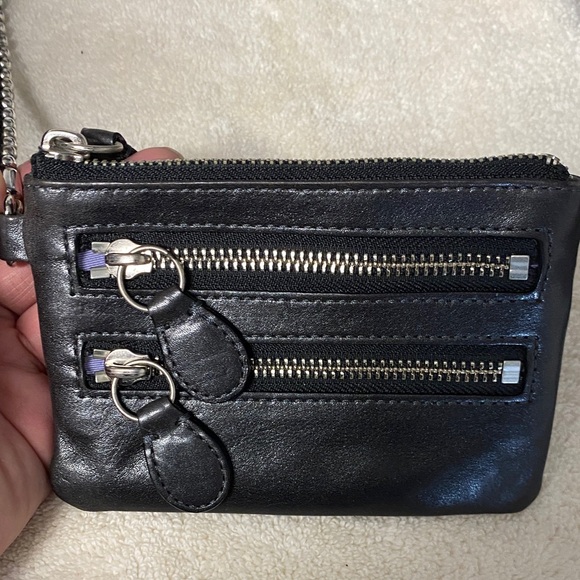 Coach Alex Op Art Print shoulder bag with matching wristlet - Picture 13 of 15